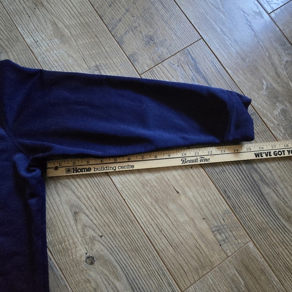 Under Armour Youth Large Navy Blue Hoodie, Polyester Rn96510 - Picture 5 of 9